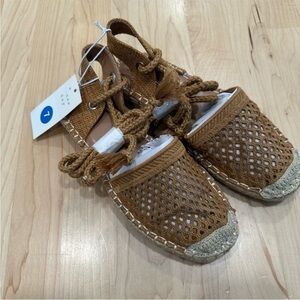 A New Day Women's Ankle Tie Sandals- NWT